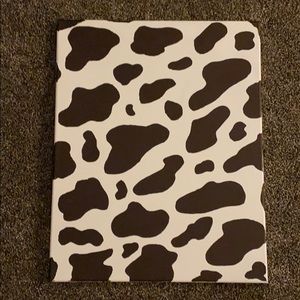cow print painting